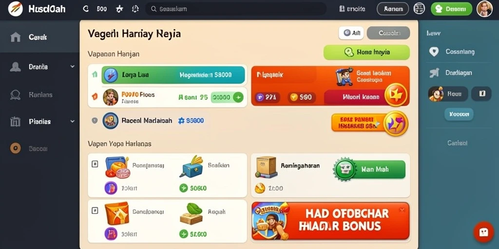 Screenshot dari pertandingan yang menegangkan dan seru.