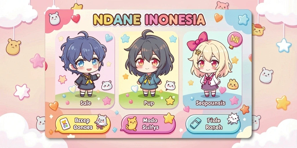 Gambaran peta baru yang terlihat menarik.