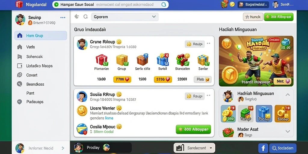 Peta yang dirancang dengan detail untuk eksplorasi.