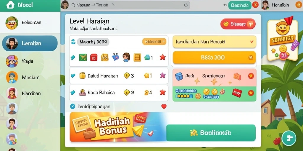 Sistem bonus yang menguntungkan untuk pemain.