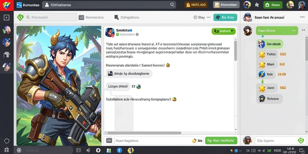 Karakter unik dengan kemampuan berbeda-beda.