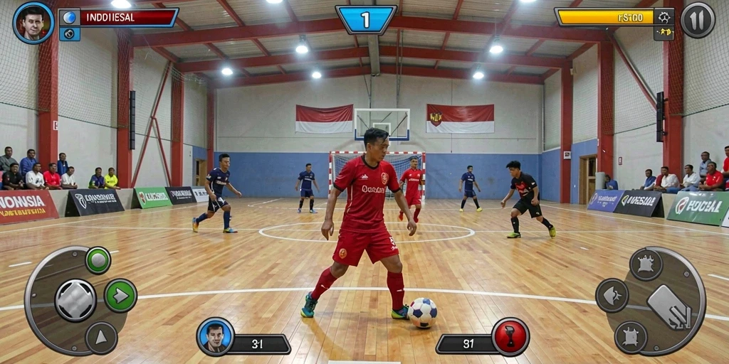 Grafis berkualitas tinggi yang memikat perhatian pemain.